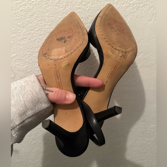 Vince Camuto Maveena Heel Pump Black Size 8.5 - Picture 4 of 4